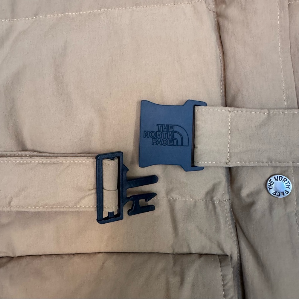 The North Face Extra Warm Long Down Puffer Coat Brown Hooded Women’s M - Picture 5 of 7